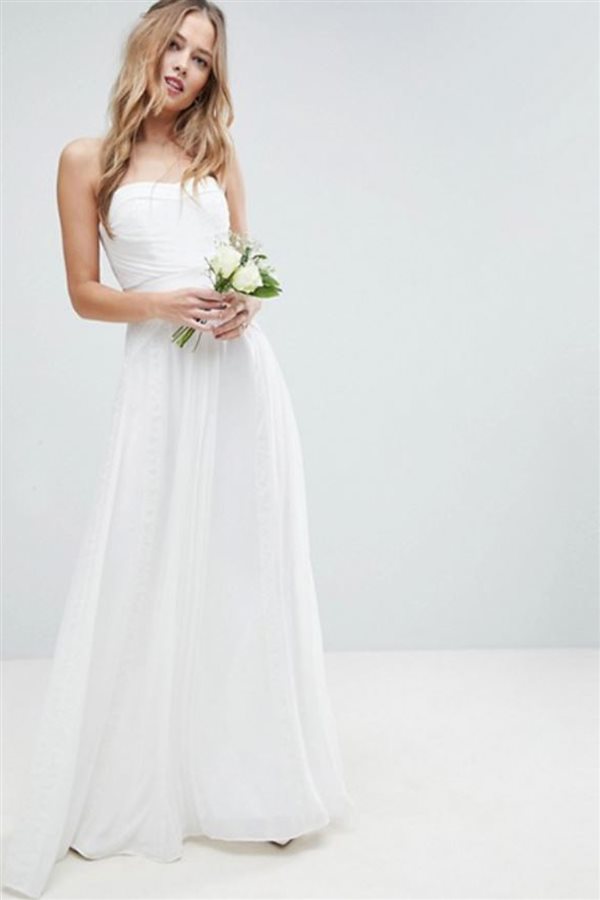 Ser Continental bandeja 15 vestidos de novia baratos para ir perfecta el día de tu boda