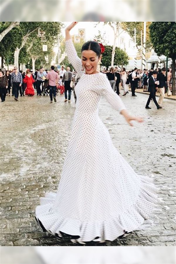 Los mejores looks con trajes de flamenca de la Feria de Abril 2018
