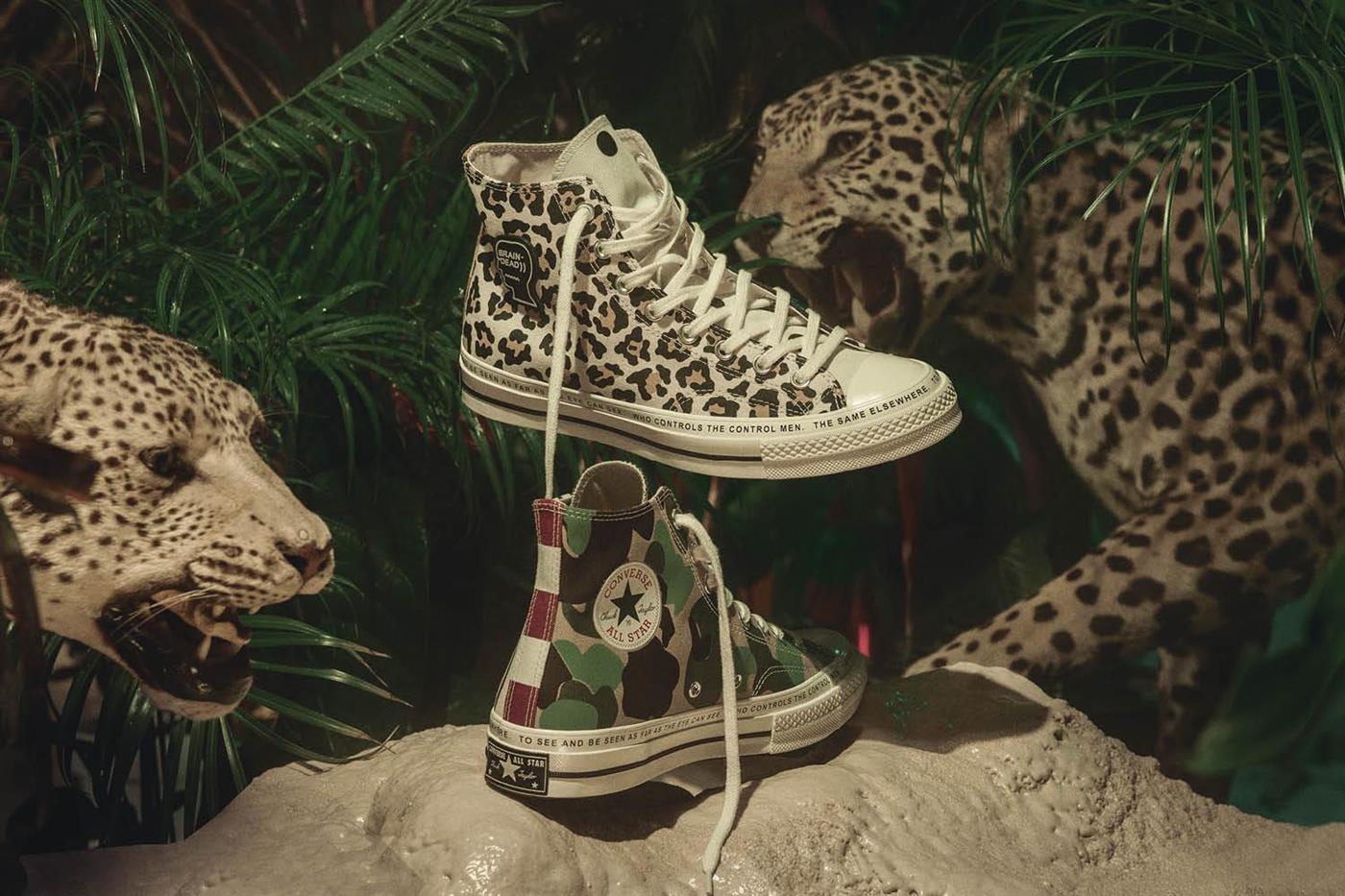 Converse x Dead: estampados de leopardo, cebra, camuflaje...