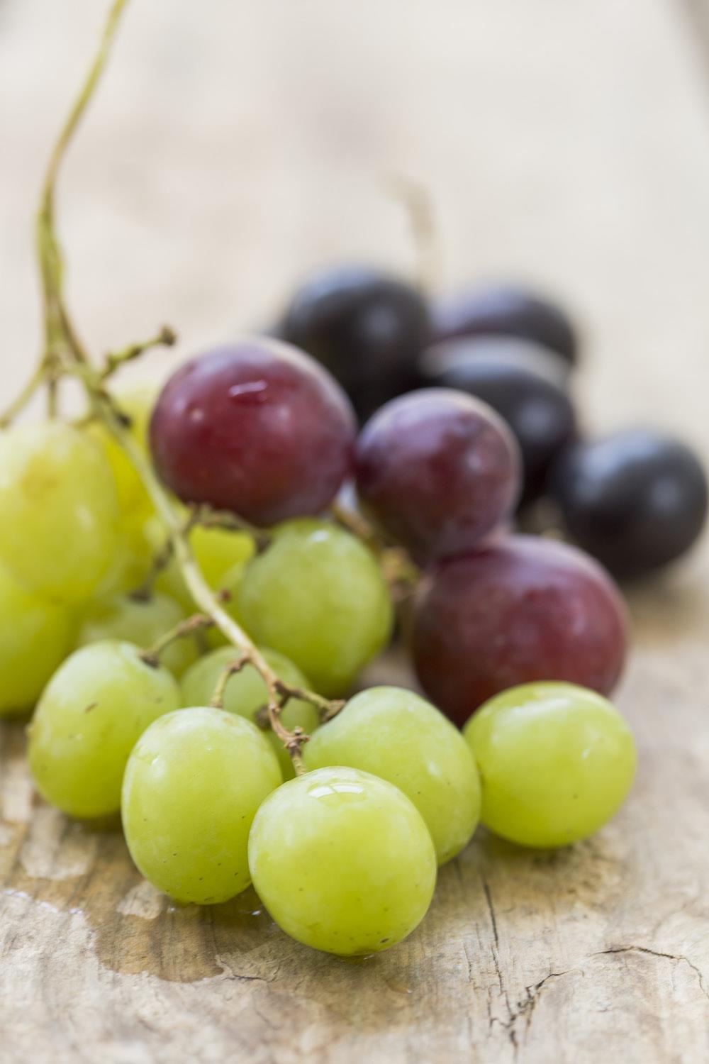 calorias frutas uva