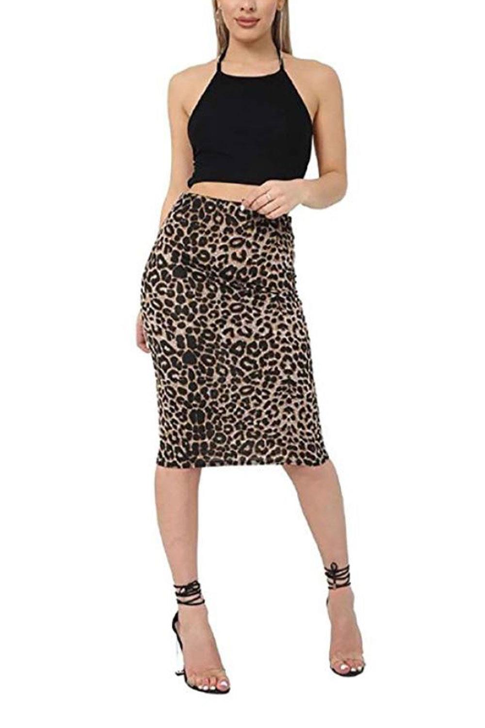 falda leopardo amazon Rimi Hanger, 12€ aprox.