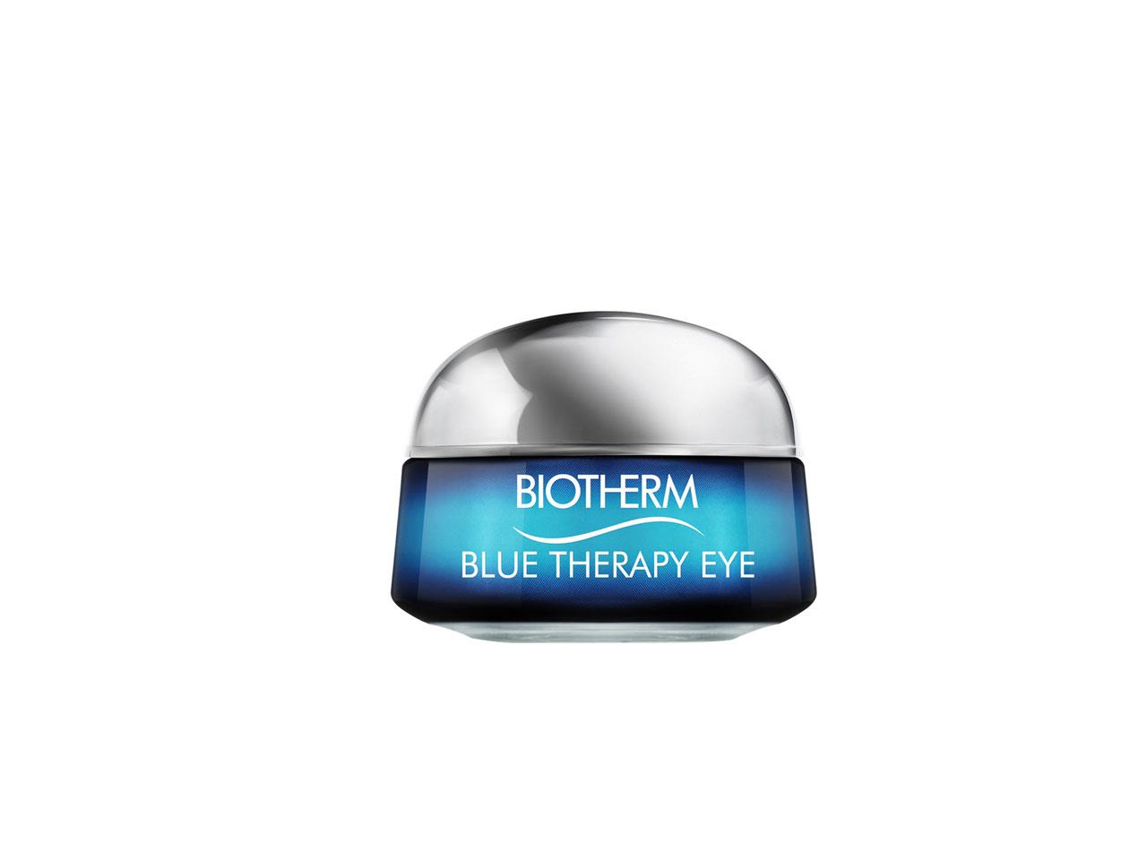 ojos hinchados Contorno de ojos Blue Therapy Eye de Biotherm, 36,40€ (antes 52€)