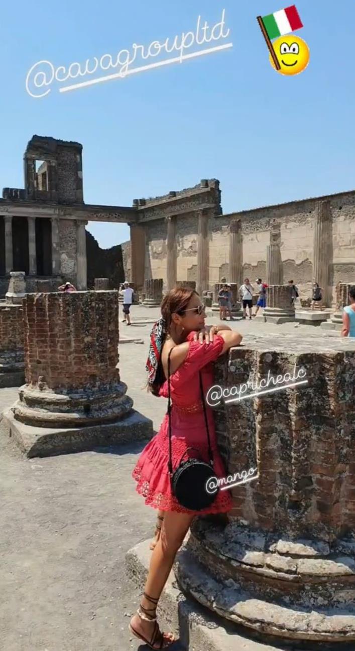 El look de Paula Echevarría en sus vacaciones en Italia