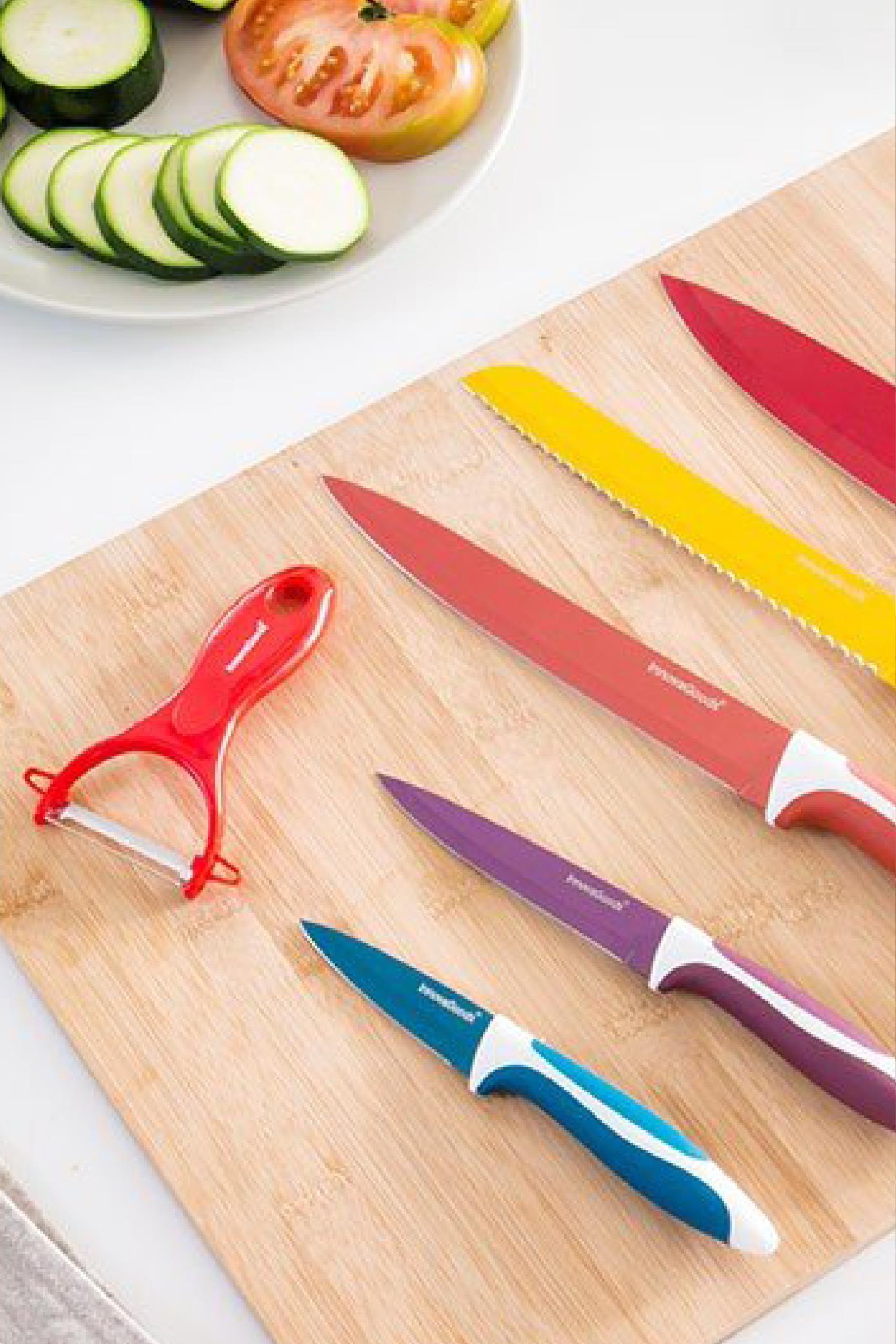 utensilios de cocina basicos para principiantes juego de cuchillos de cocina