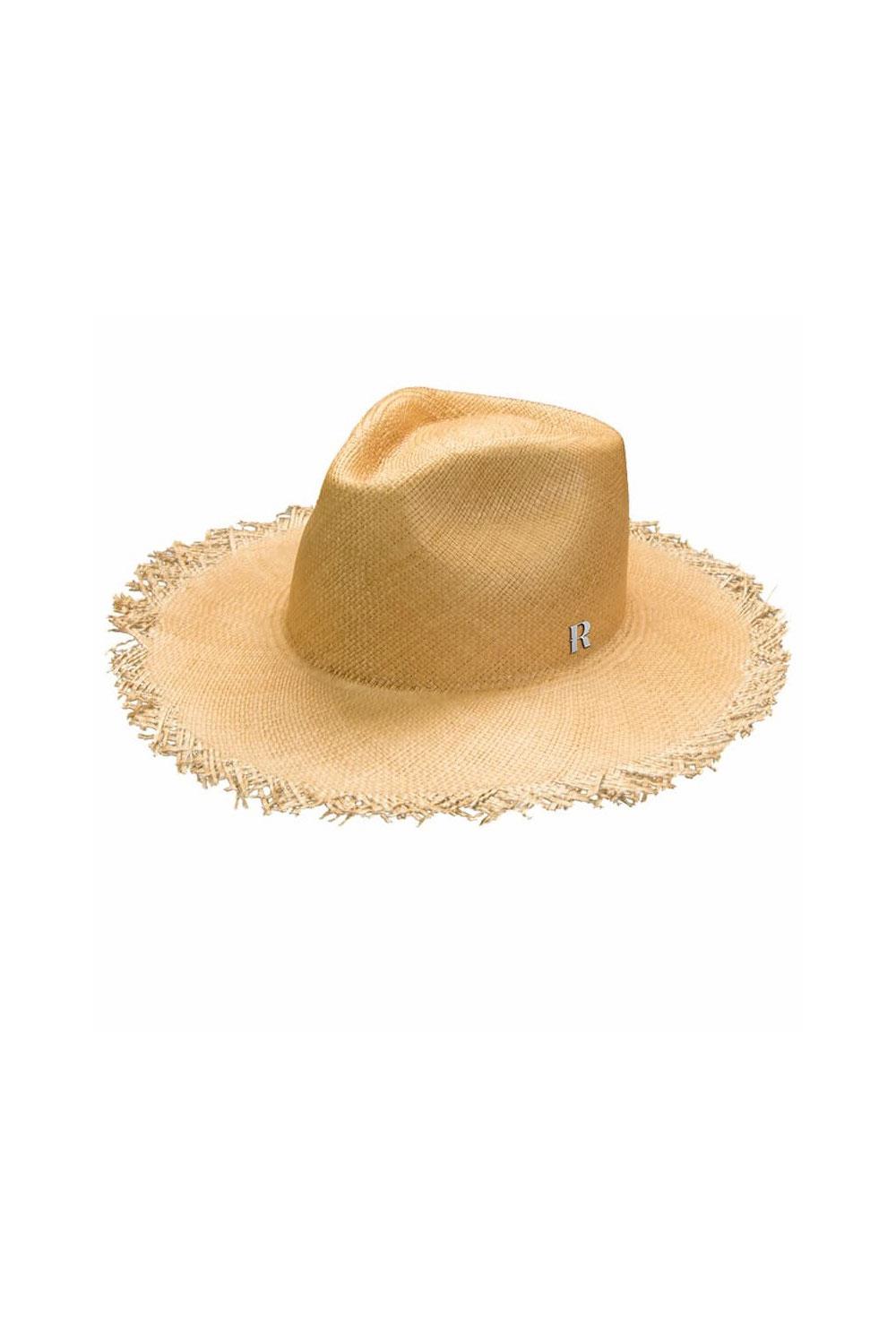 look luna de miel playa alexandra pereira sombrero-panama-deshilachado-grant-avellana Raceu Atelier, 85,00€