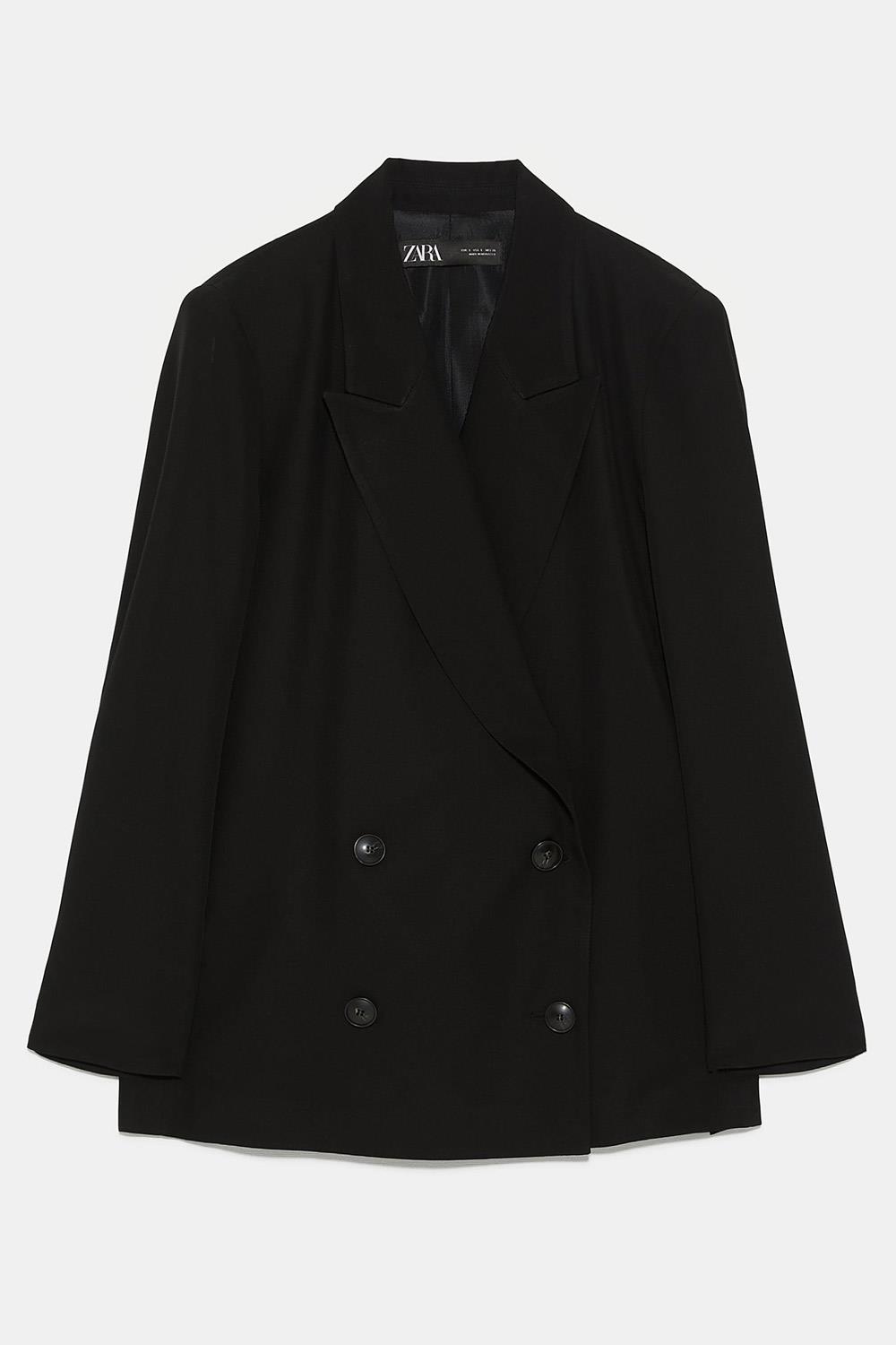 vestido de fiesta traje de chaqueta mujer blazer Zara, 49,95€