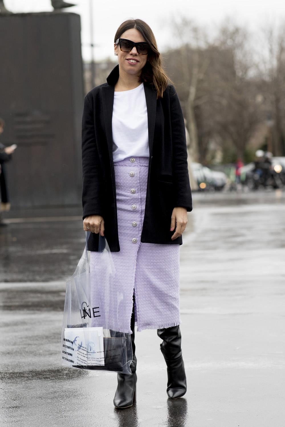 Cómo llevar falda: con looks con faldas influencers streetstyle 
