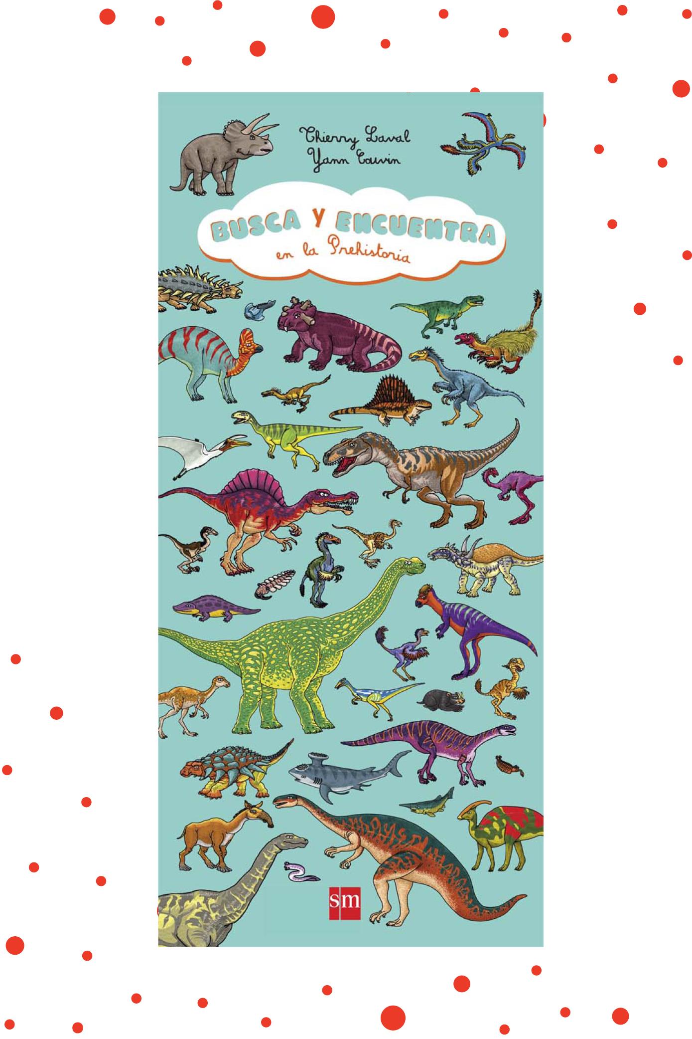 libros que enganchan navidad busca y encuentra dinosaurios