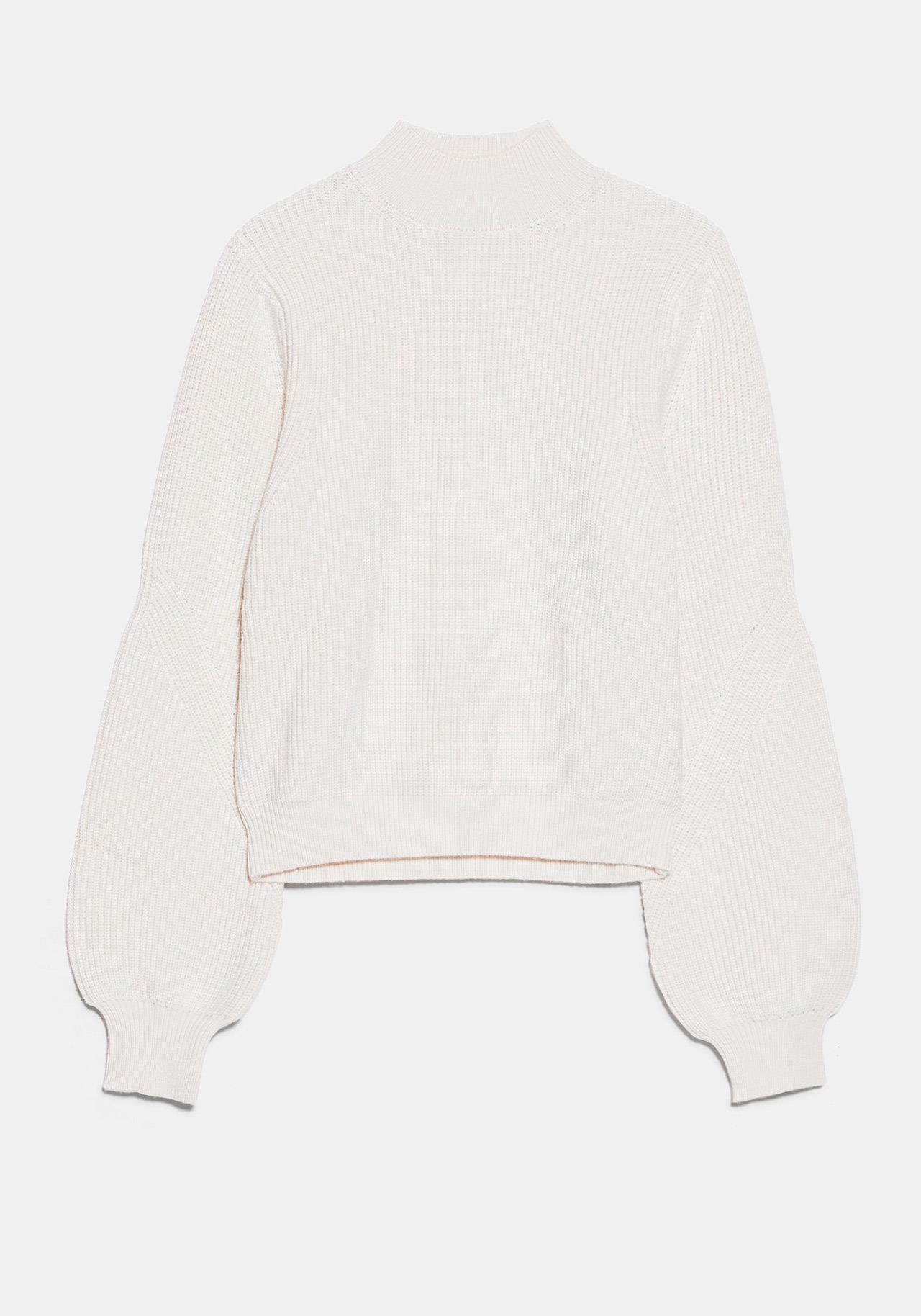 look blanco invierno zara stradivarius H&M jersey Zara, 25,95€