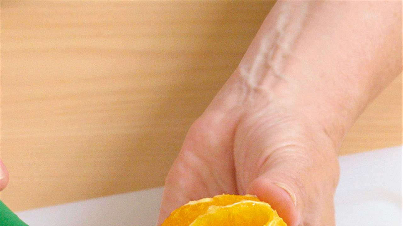 Cómo pelar una naranja más fácil