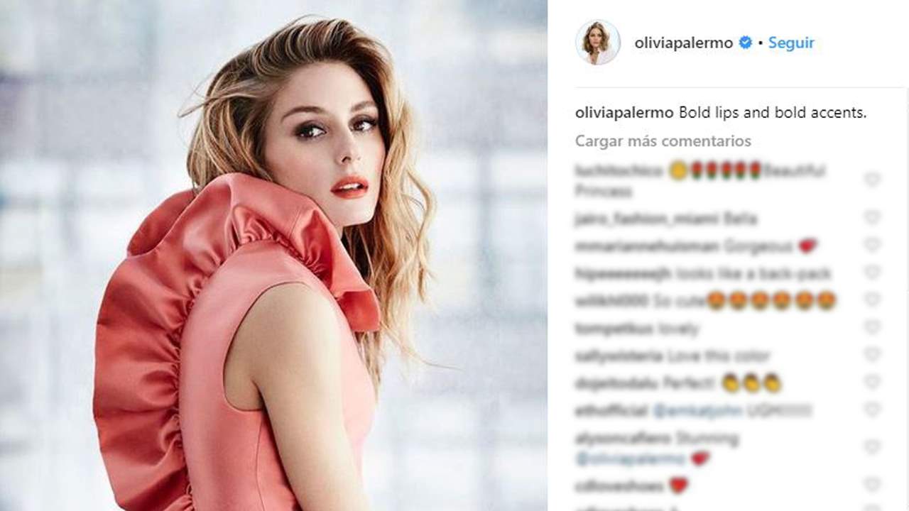 Olivia Palermo publica una foto sin maquillaje y no parece ella