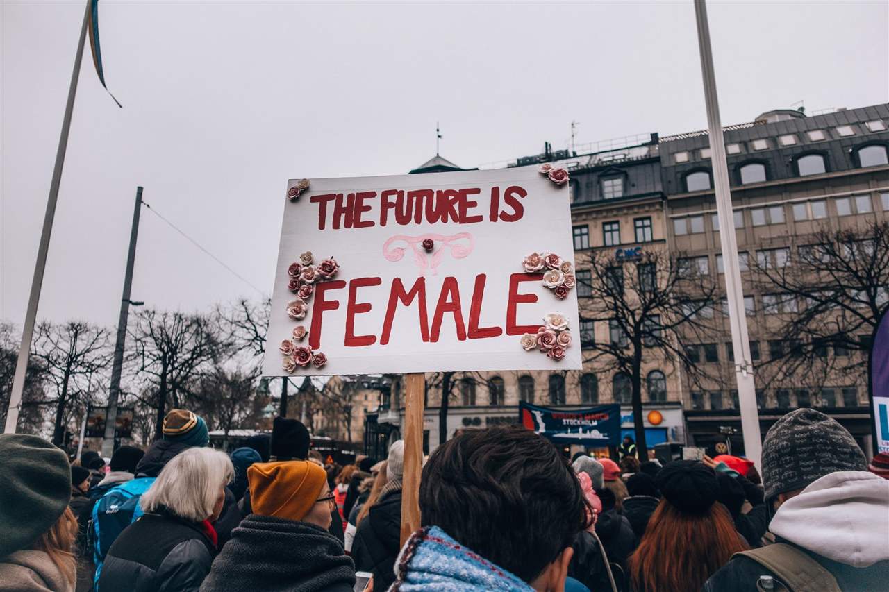 pancarta feminista