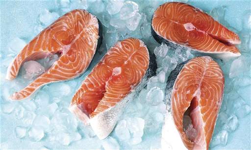 rodajas salmon congelado