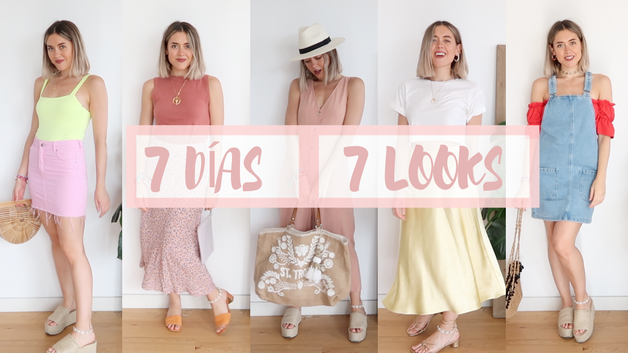 Vestir bien con Toks: 7 looks para 7 días (Summer edition)