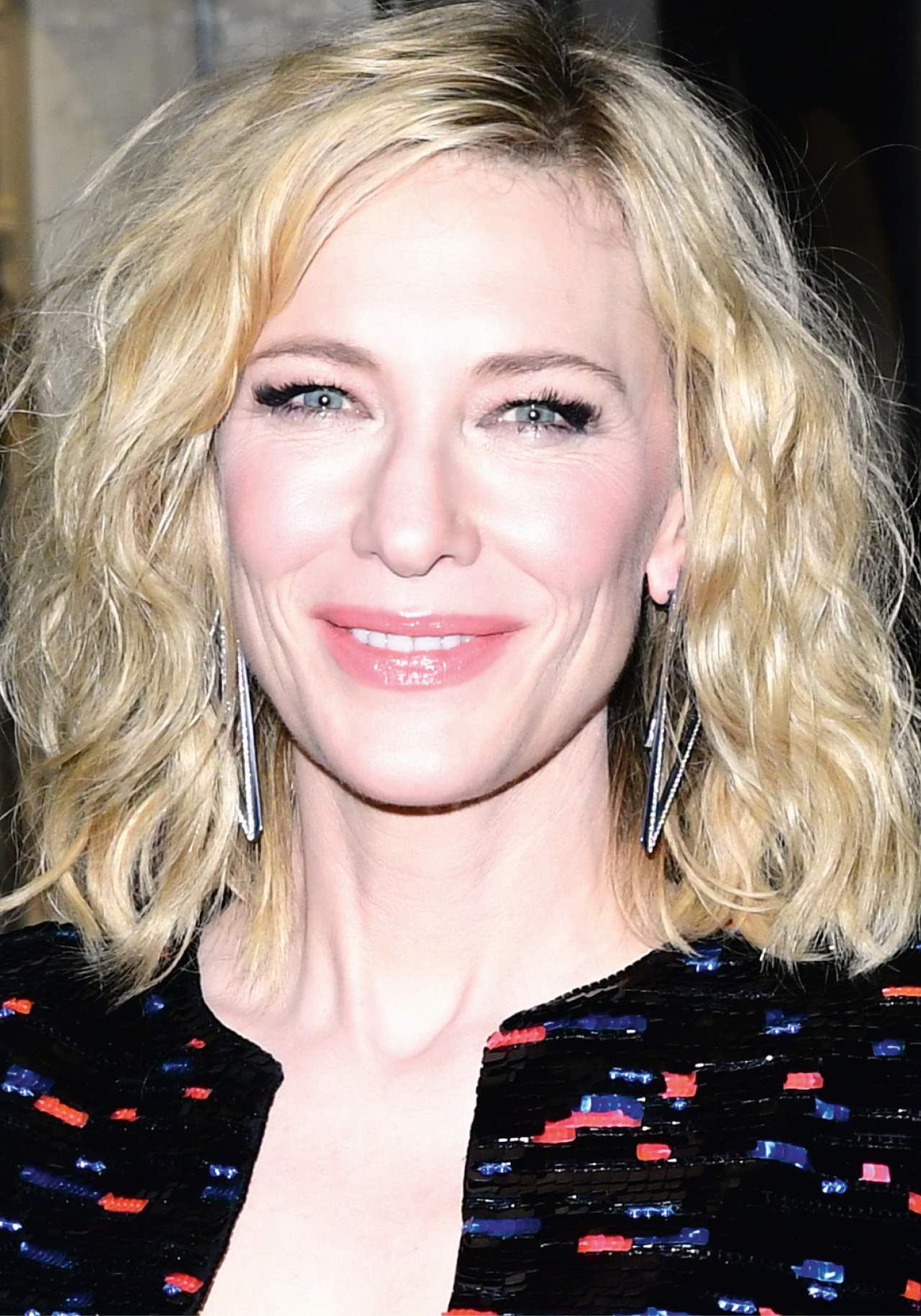 CAte Blanchett maquillaje párpados caídos