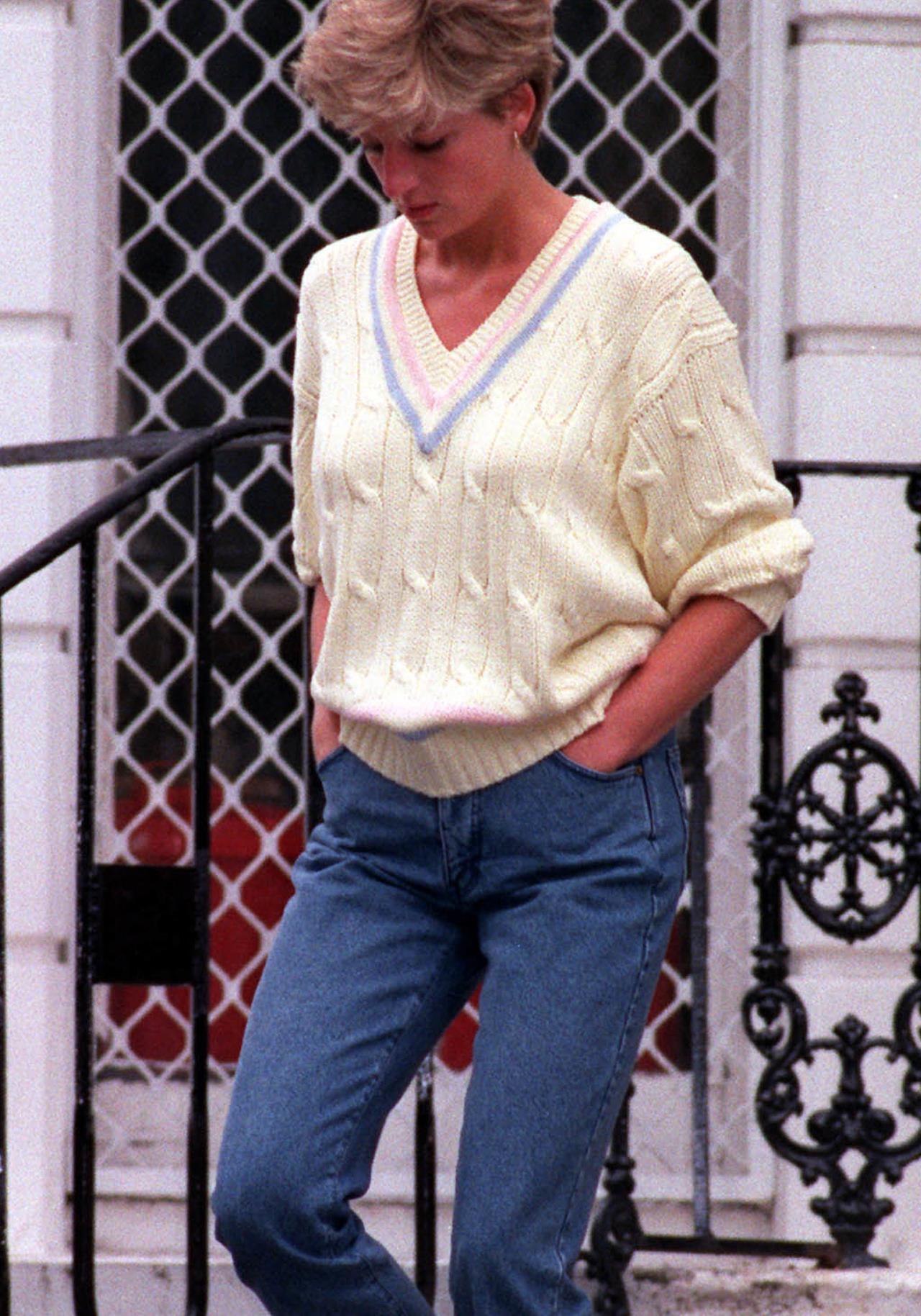 Mom jeans Diana de Gales