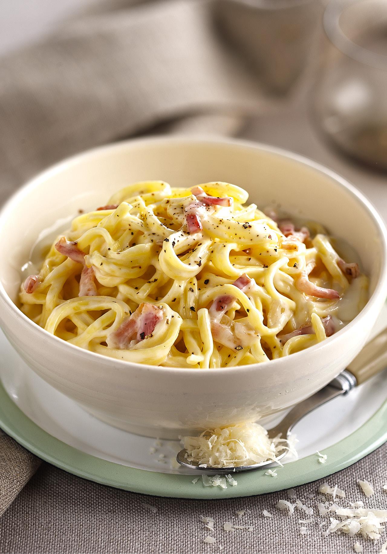 recetas de cocina faciles espaguetis carbonara