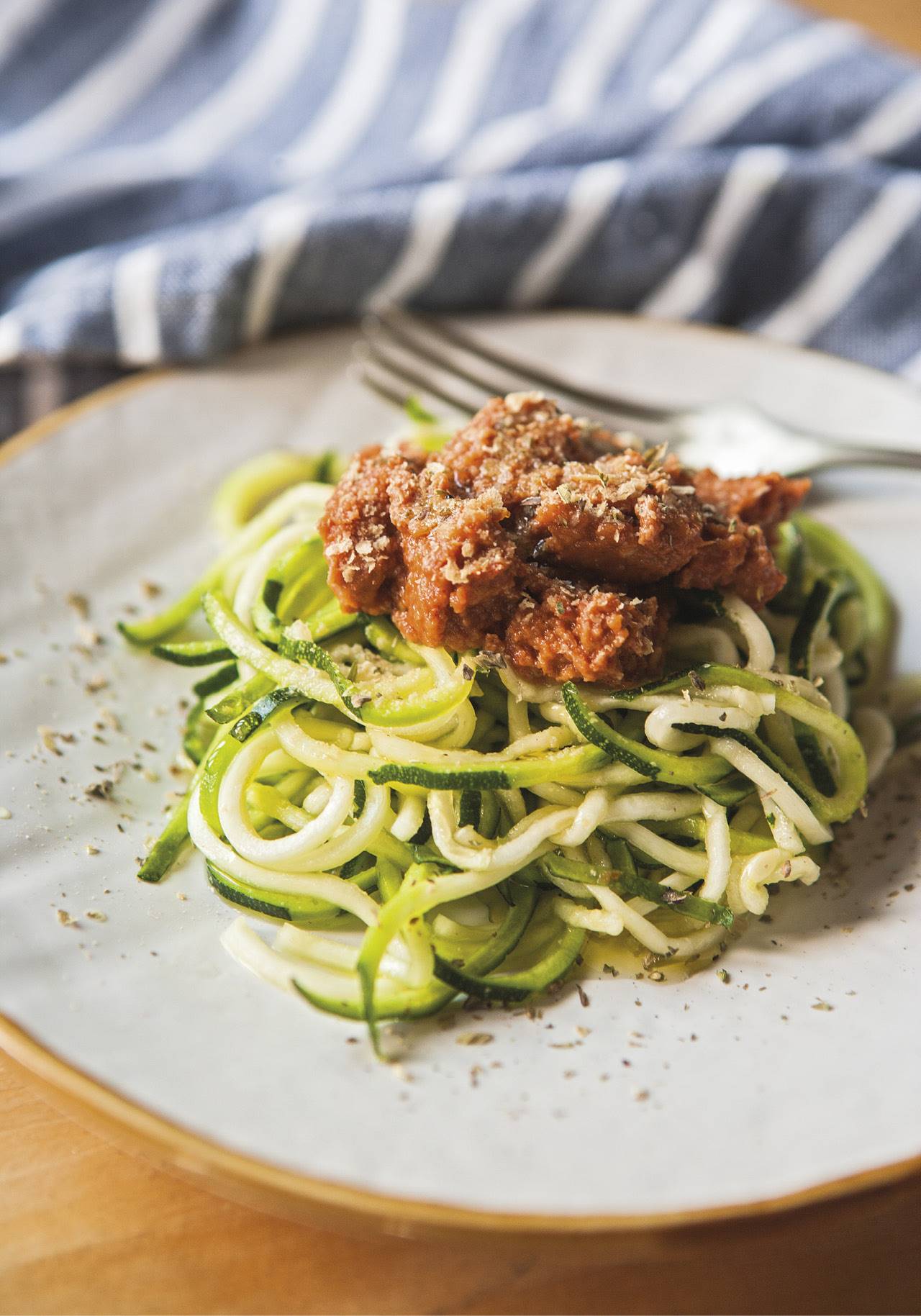 recetas con verduras espaguetis vegetales