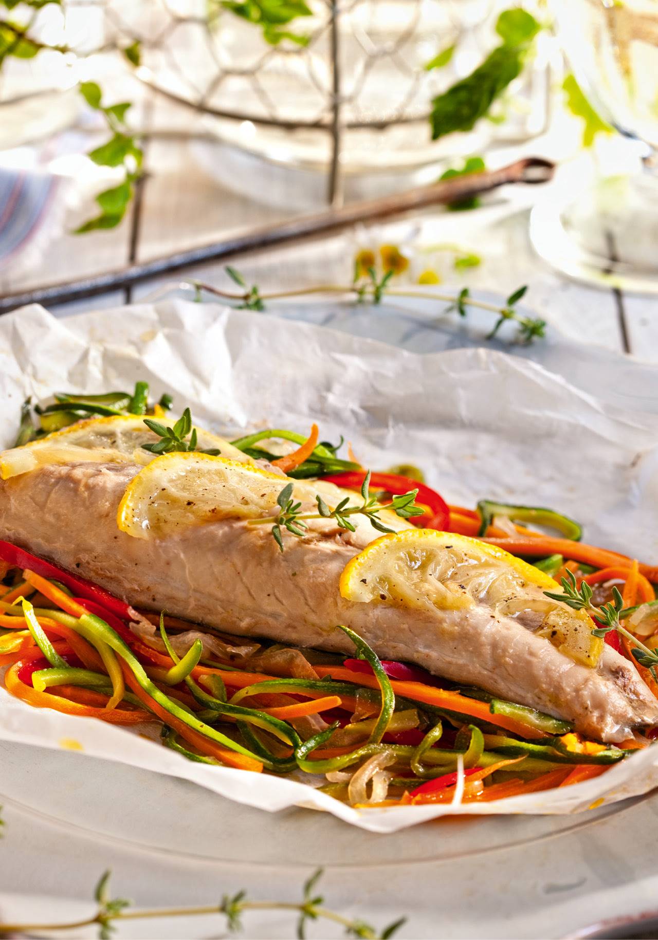 recetas con verduras pescado