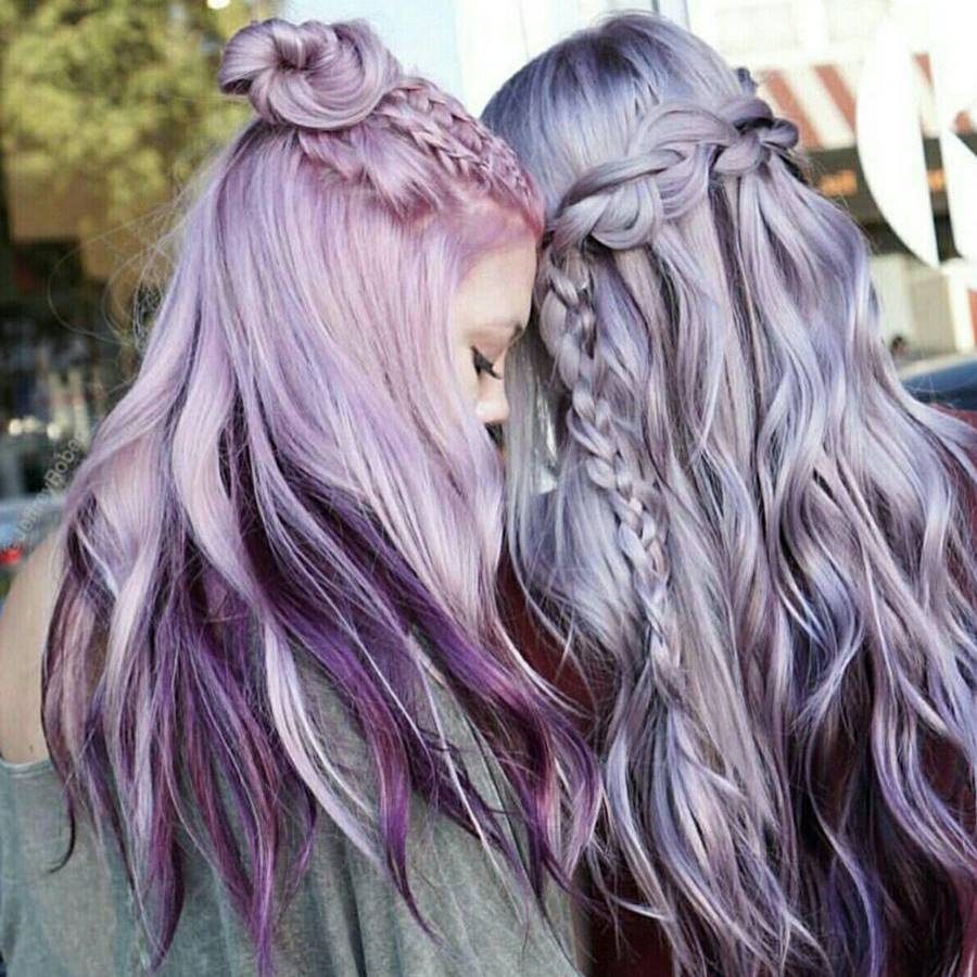 Smokey violet: El color de pelo más inesperado de 2020