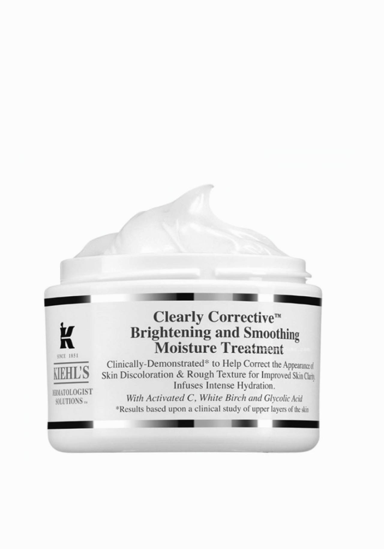 Crema antimanchas Clearly Corrective Brightening & Smoothing Moisture Treatment de Kiehl's Esto sí que acabará con tus manchas de una vez por todas