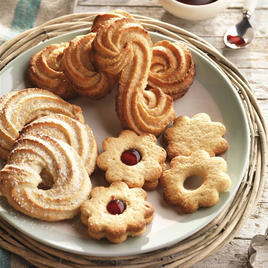 Recetas de galletas de mantequilla originales y fáciles de hacer