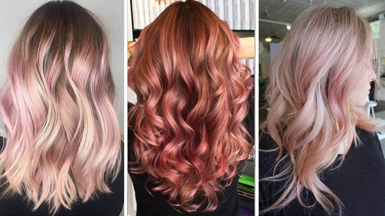 Rose gold: el moderno color de pelo que queda bien a rubias y morenas
