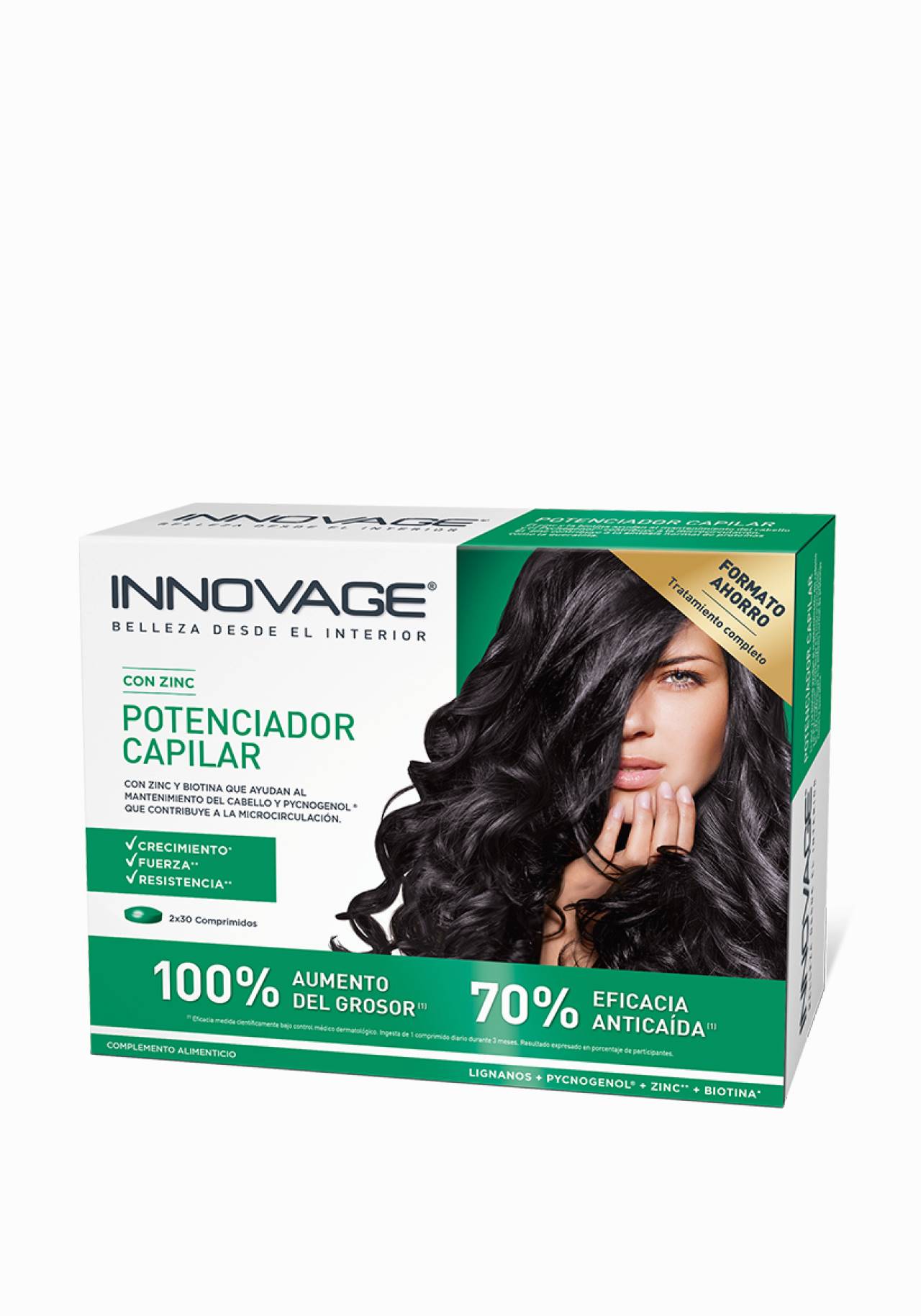 Vitaminas para el pelo: Innovage Potenciador Capilar.