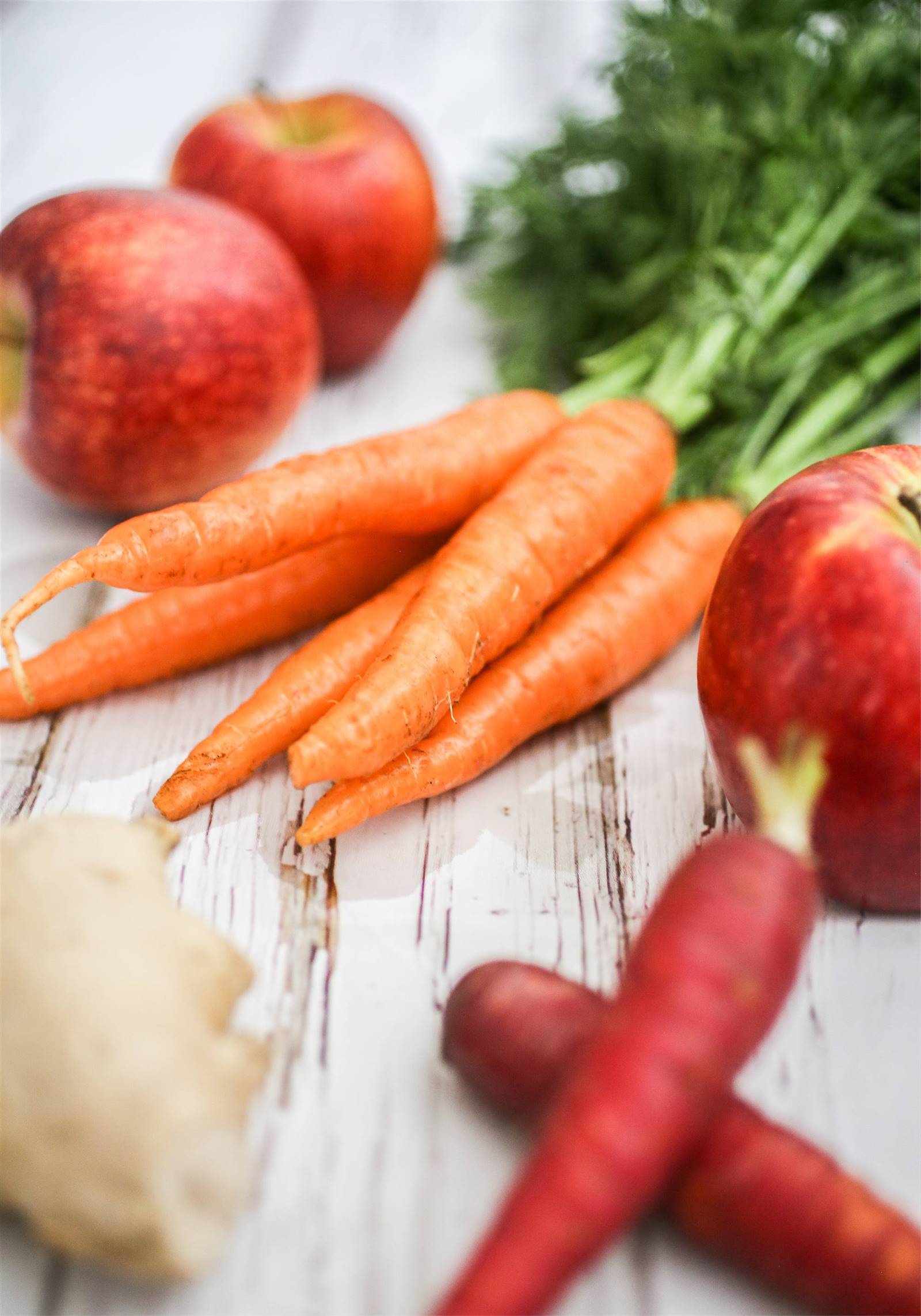 consejos para no engordar comer zanahorias manzanas
