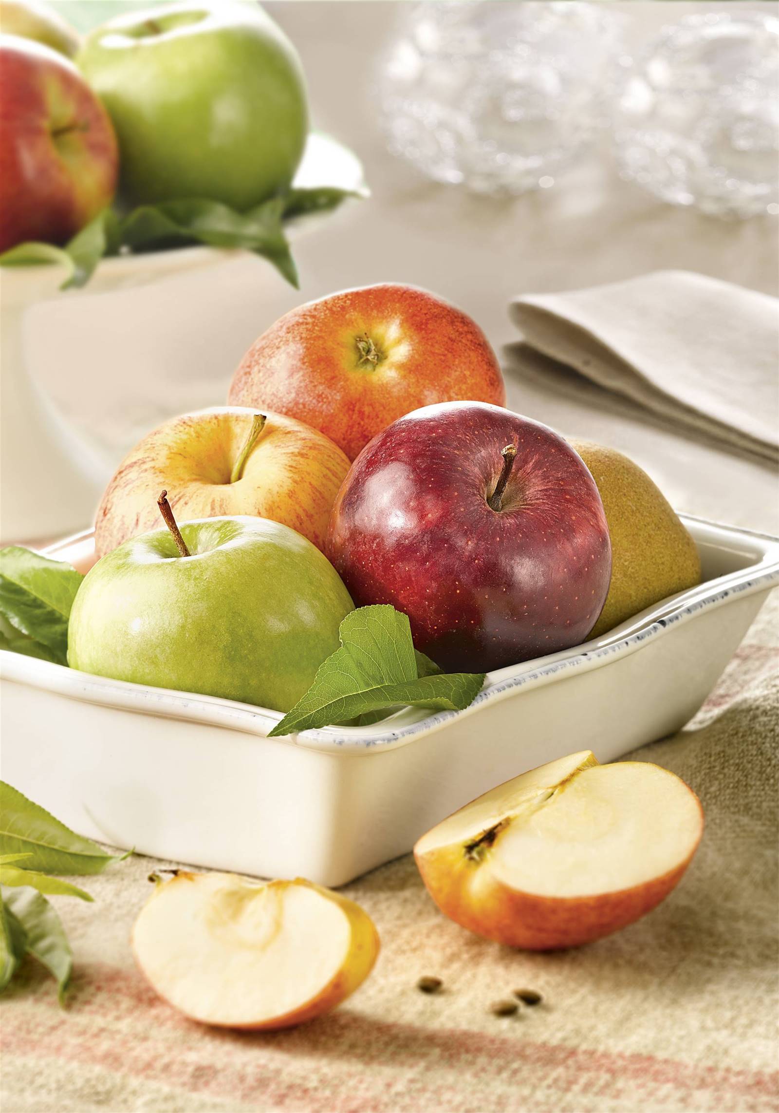 que alimentos comer para no engordar manzana