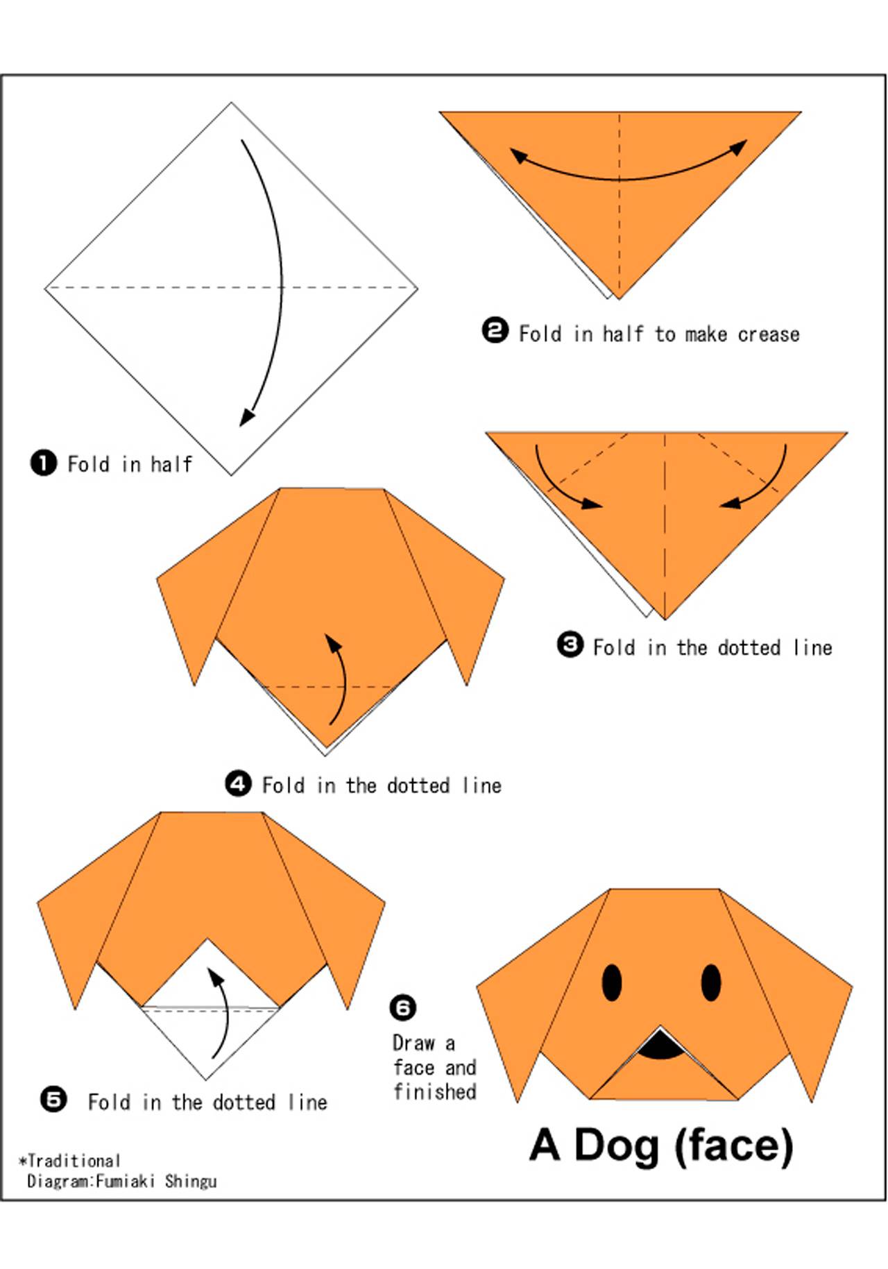 origami-perro