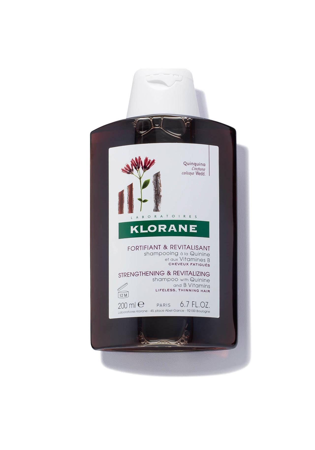 cuidados pelo fino KLORANE Quinine B6 Shampoo