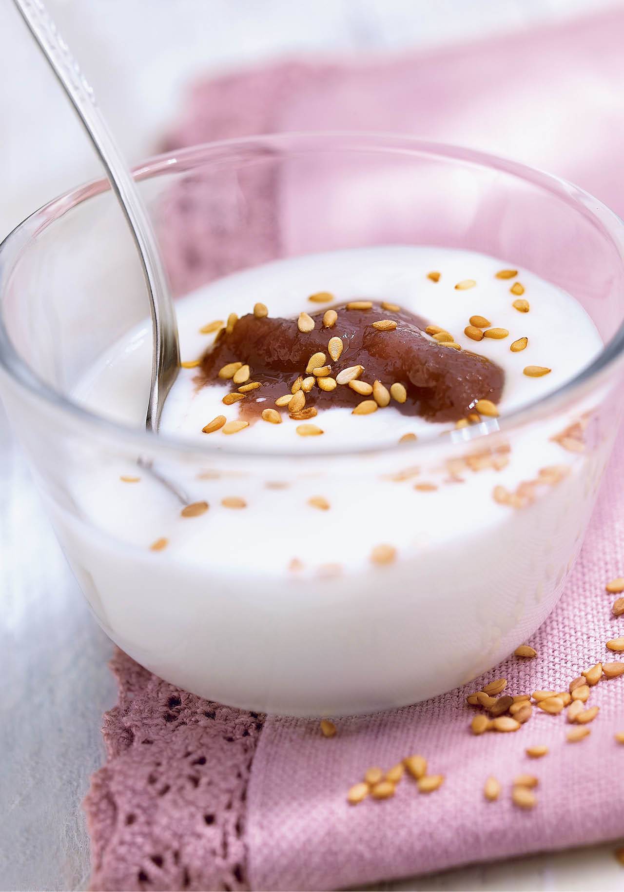 desayunos para adelgazar yogur con compota