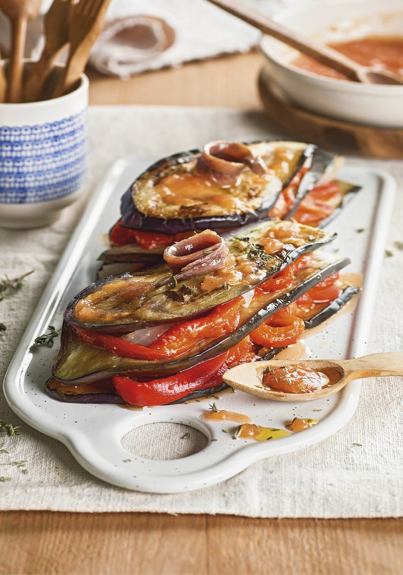 recetas saludables verduras asadas con anchoas