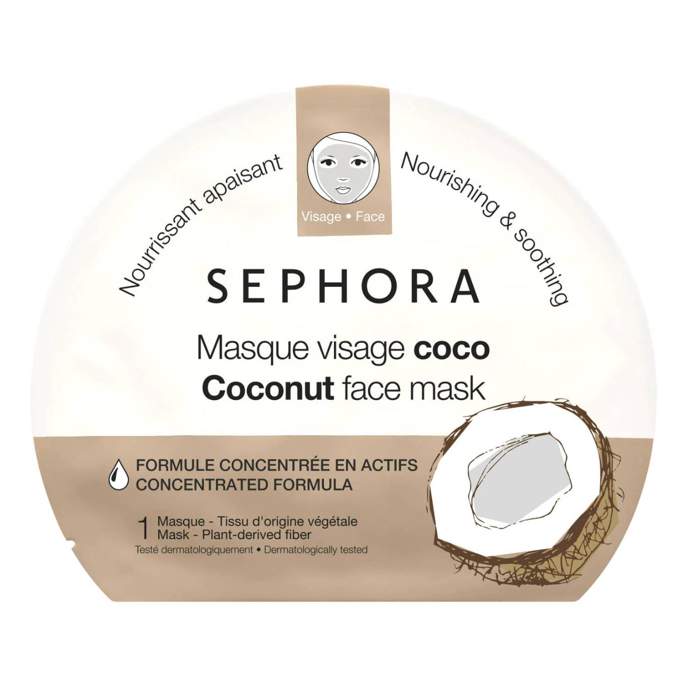'Coconut face mask' de Sephora