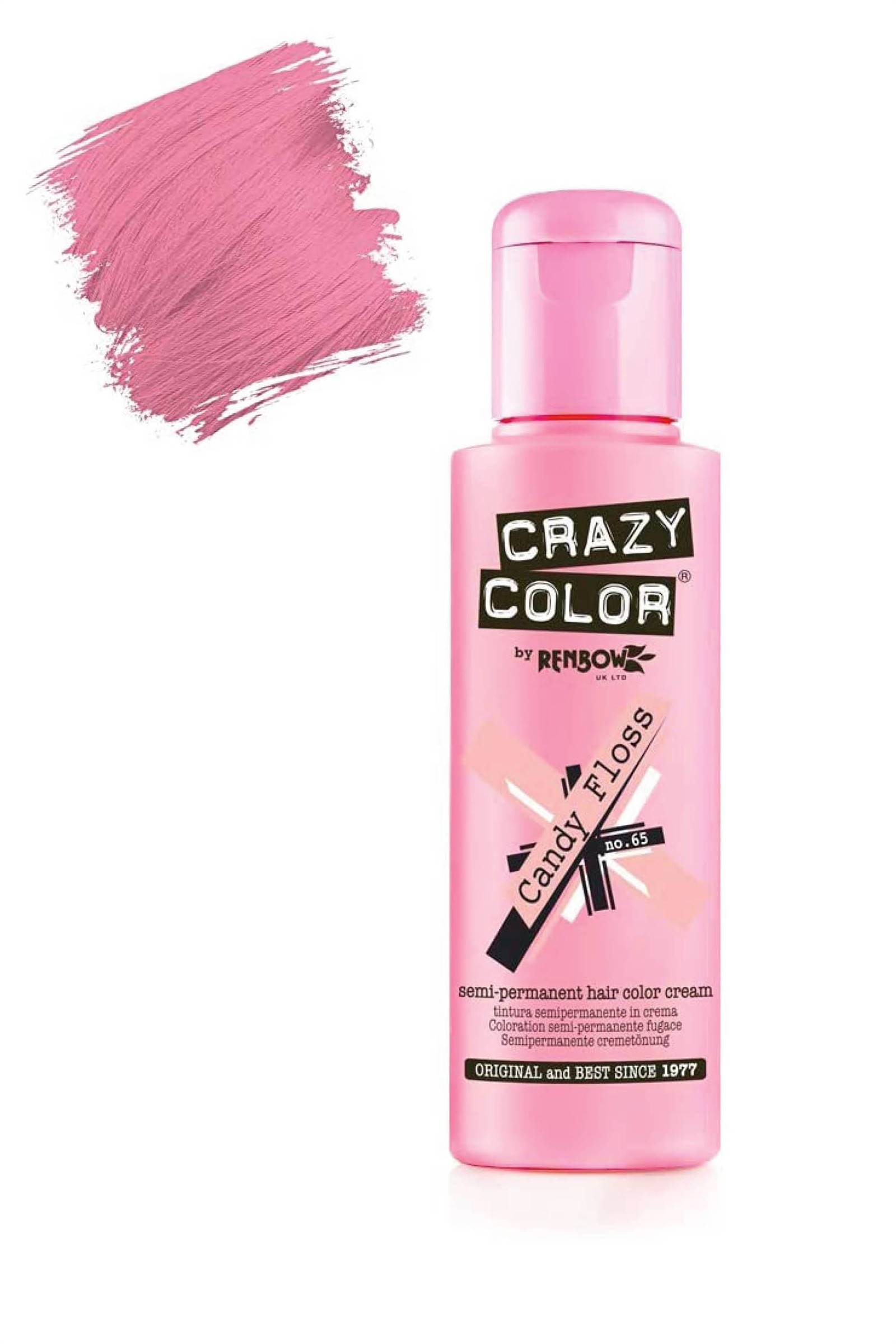 color de pelo rosa tendencia2. Crazy Color Candy Floss