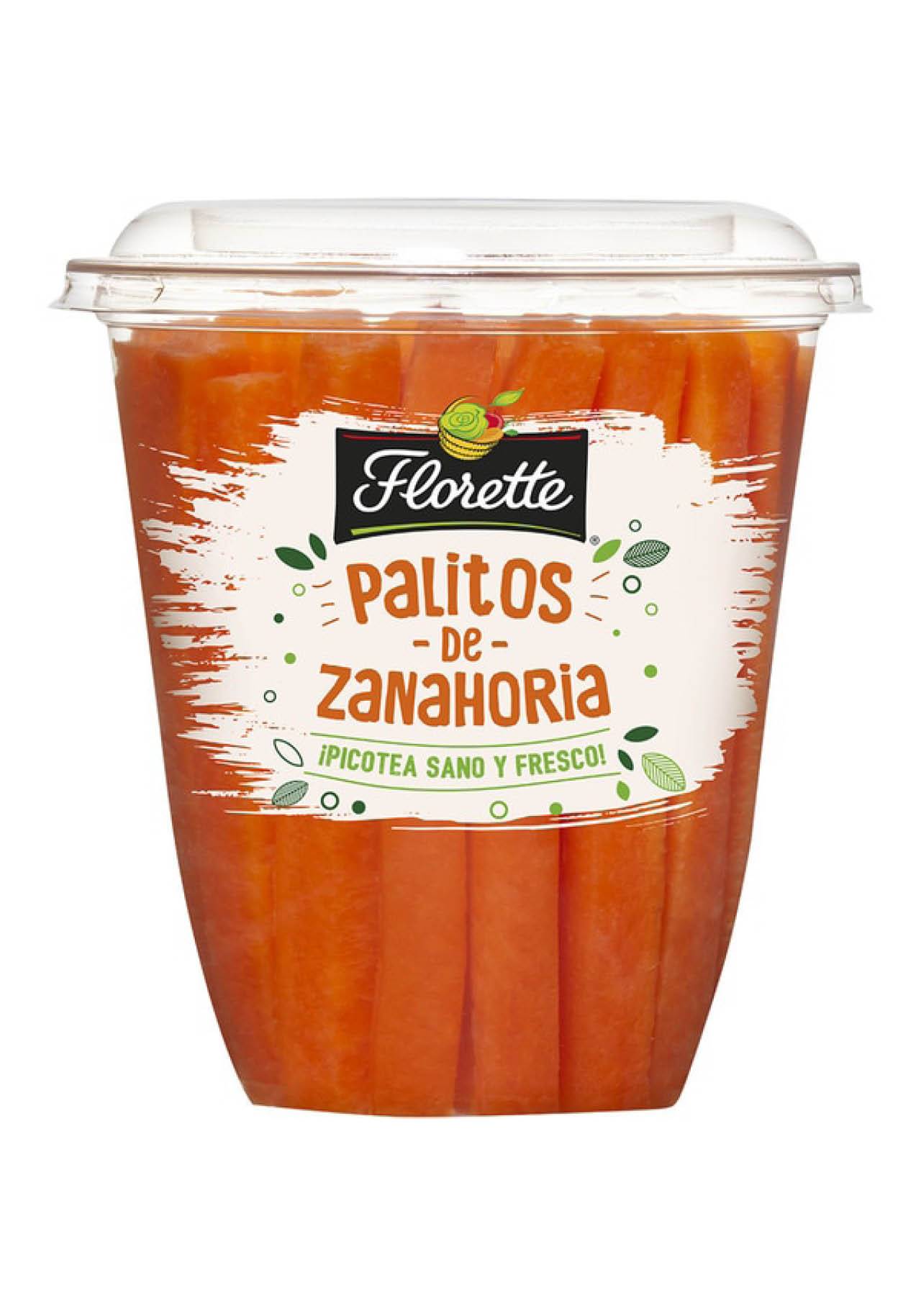 snacks saludables crudites palitos zanahoria