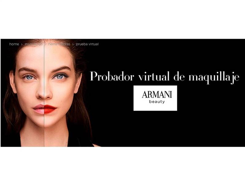 Probador virtual Armani Beauty
