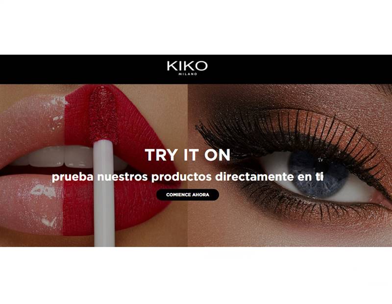 Probador virtual Kiko Milano