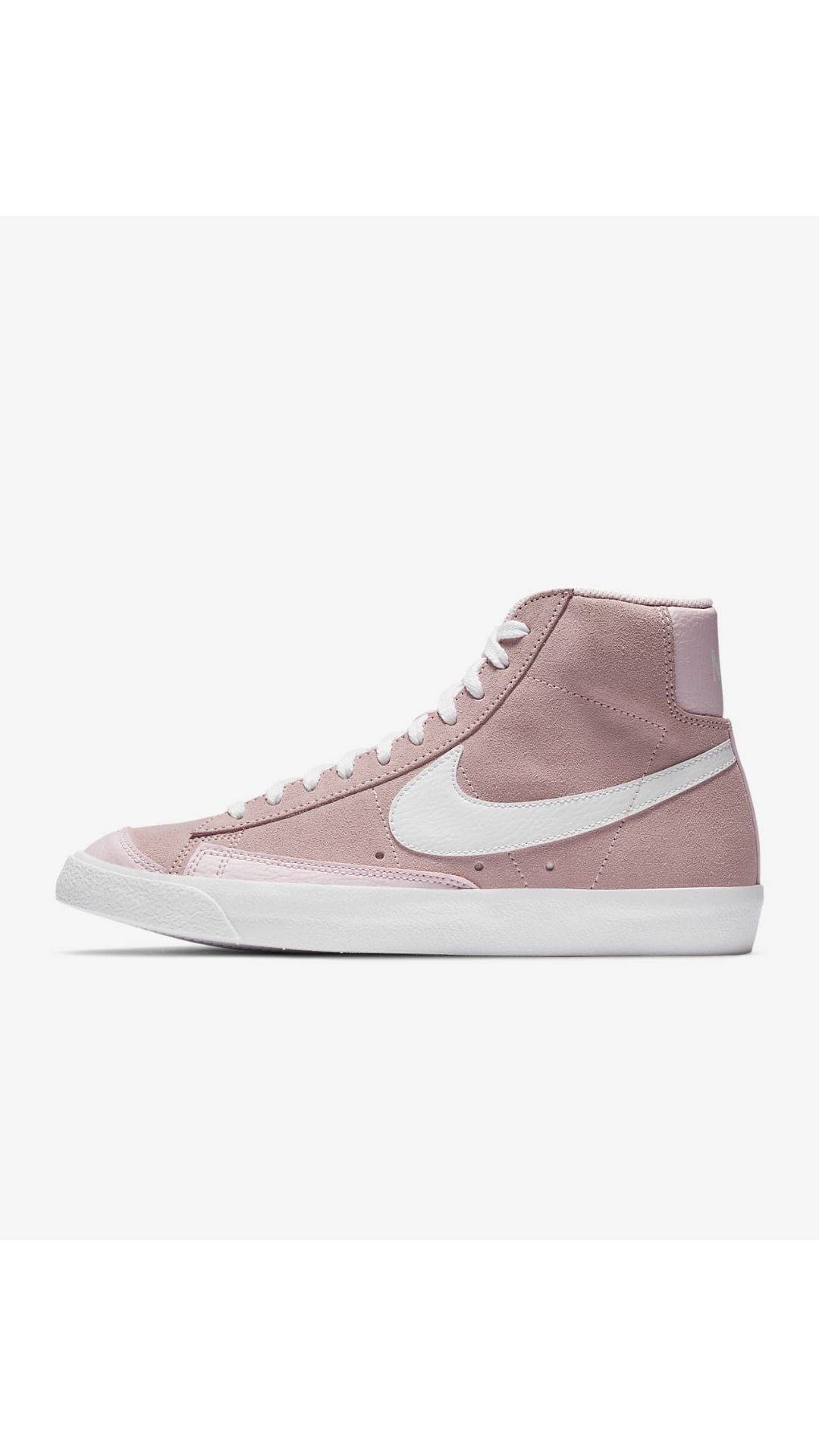 Zapatillas en rosa y blanco Mid 77 Blazer de Nike