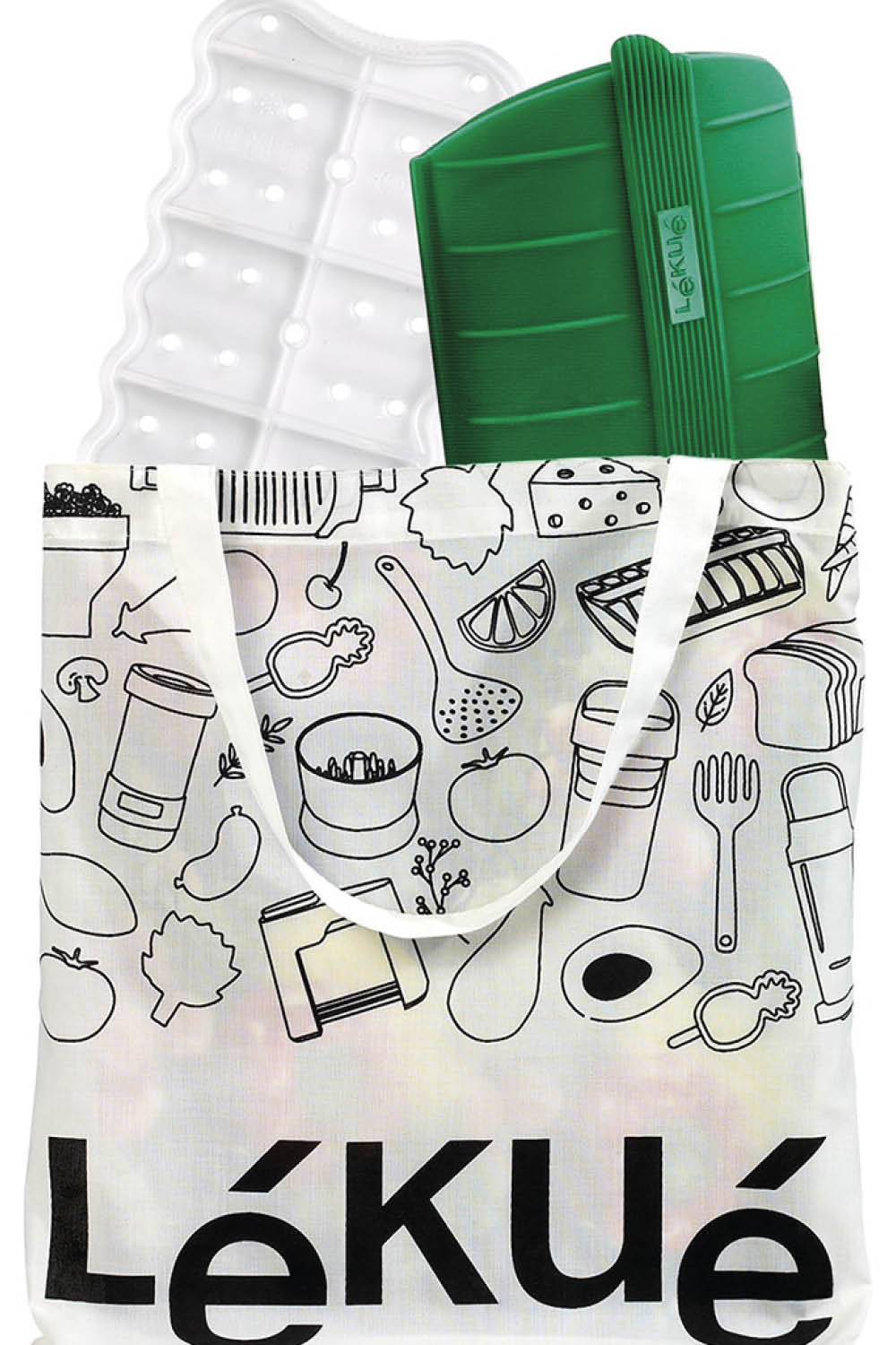 Kit de accesorios ecológicos para la cocina 