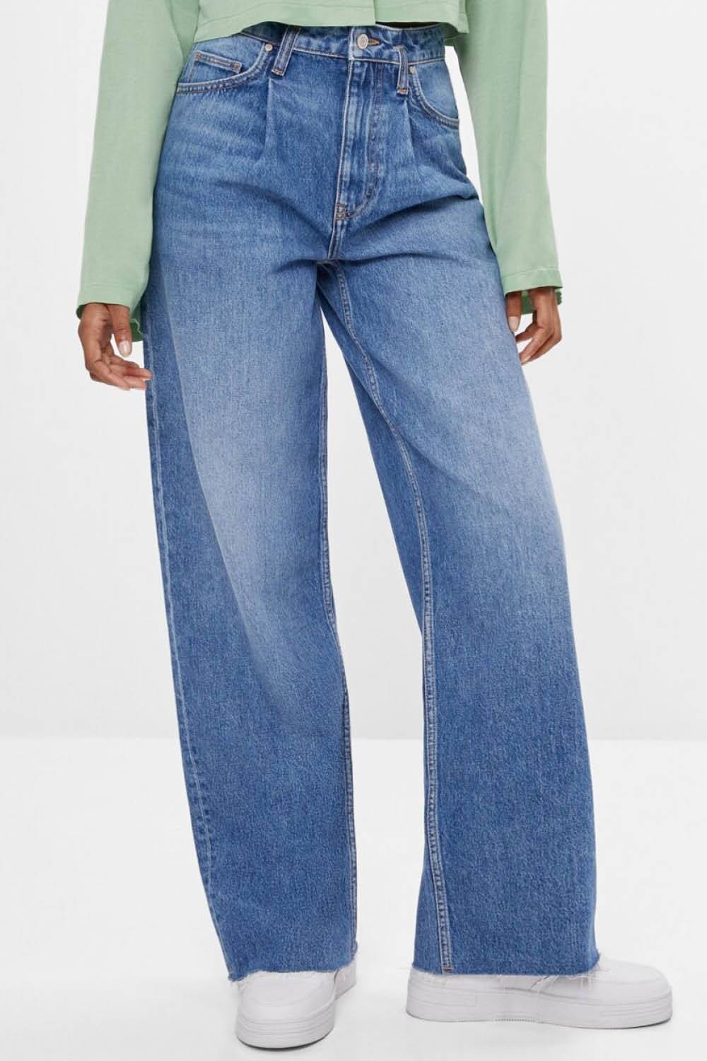 Grandpa jeans- Bershka pinzas