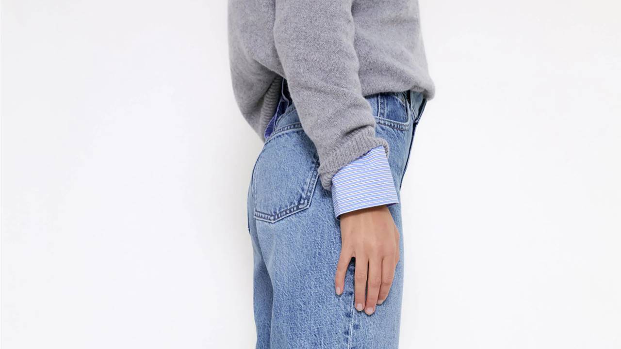 Estos jeans tienen efecto "vientre plano" y están en todas las tiendas