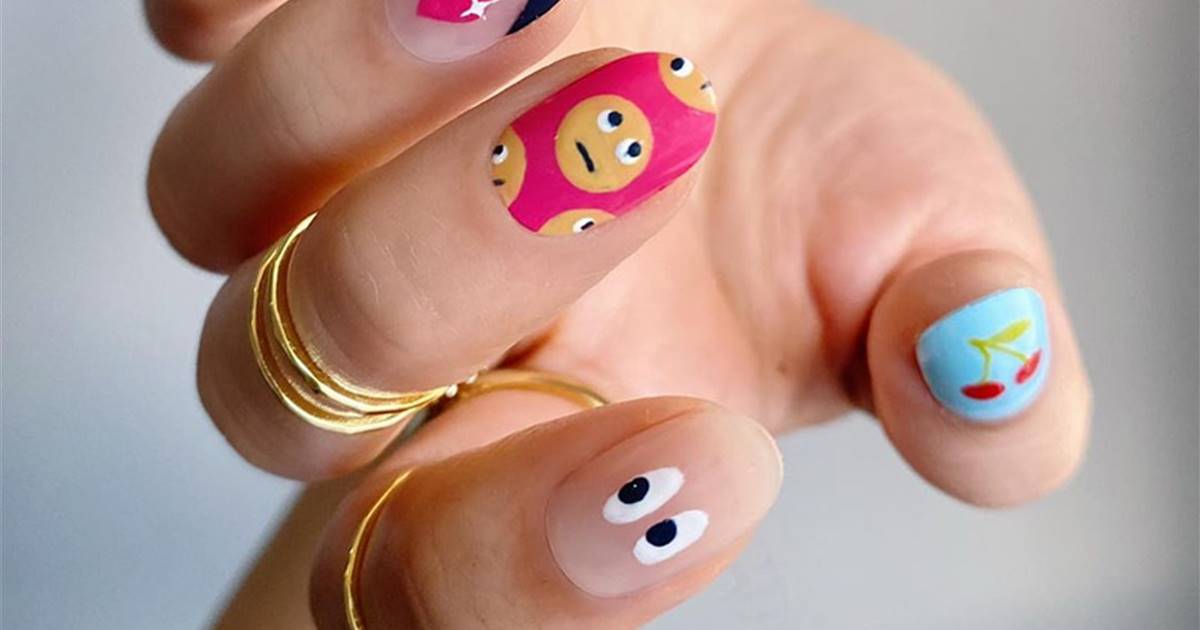 Súper tendencia Indie nails la manicura más divertida para tus uñas