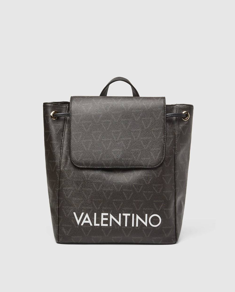 Complementos mochila negra con solapa de Valentino de El Corte Inglés, 59,40€