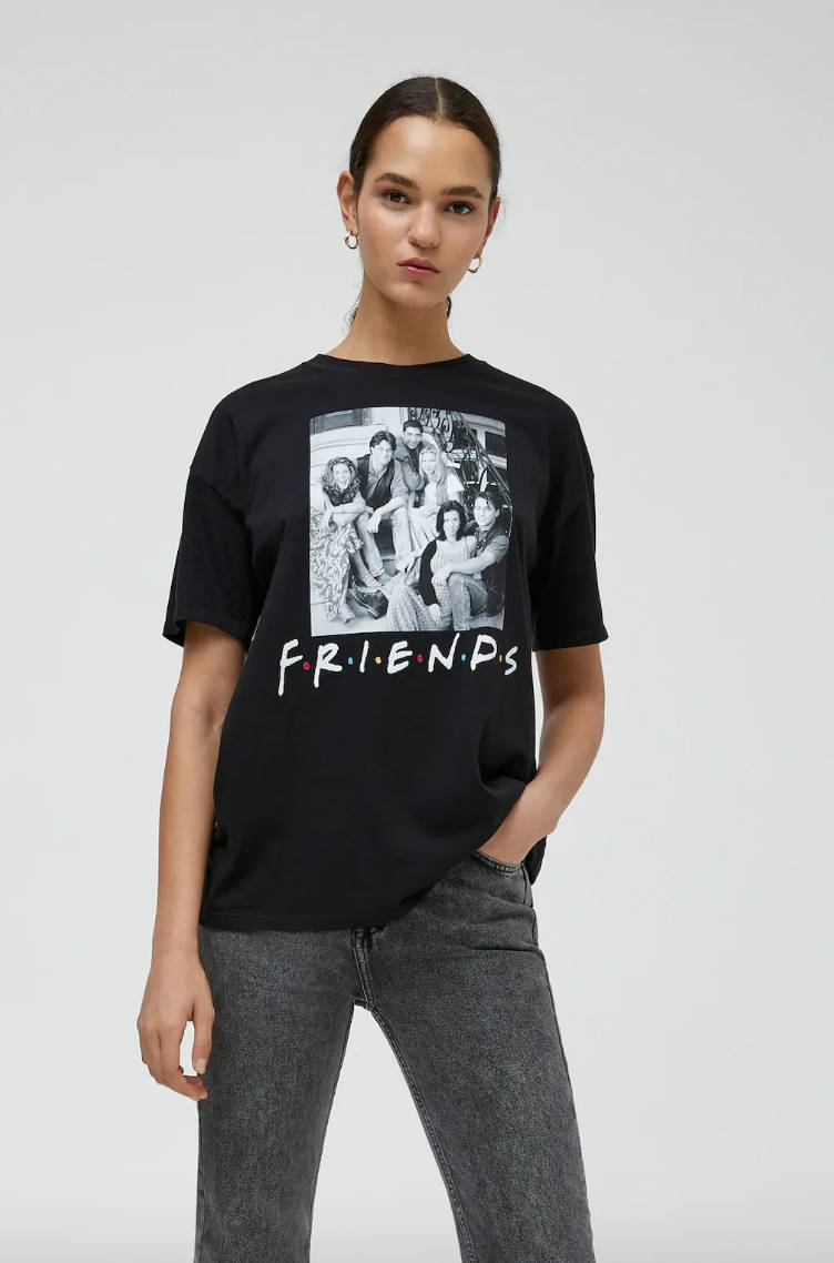 Camiseta Friends negra