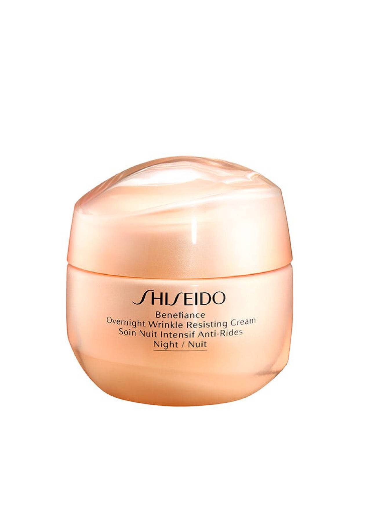 Cosmética rutina diaria pieles secas más de 40 años Benefiance Overnight Wrinkle Resisting Cream de Shiseido