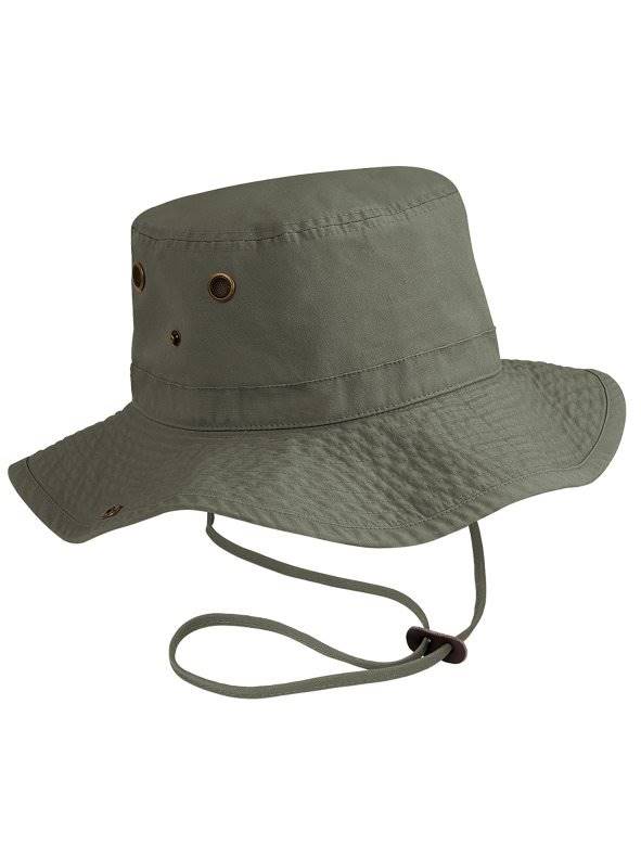 Sombrero de pescador de inspiración safari 