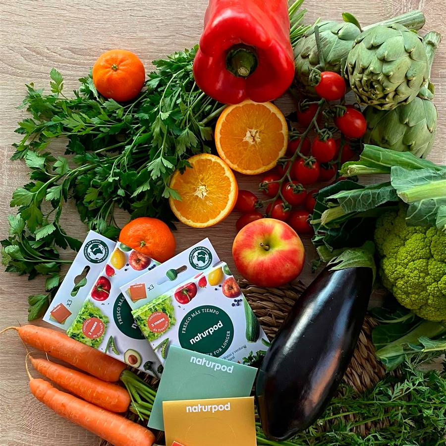 Naturpod o cómo lograr que tus verduras y frutas duren el doble de tiempo
