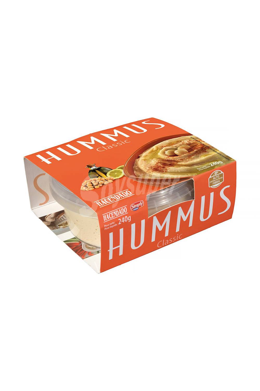 Hummus del Mercadona